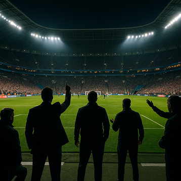 Stadium action or tactics board